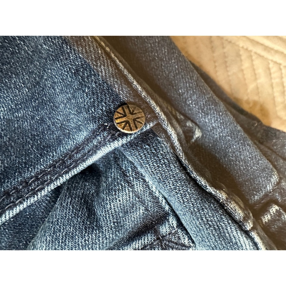 Hudson Los Angeles Womens Straight Leg Jeans Blue Denim Medium Wash Size 6 - Picture 9 of 10